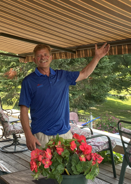 Rene Paquette, Owner and Operator of Integrity Awnings located in Vergennes, VT